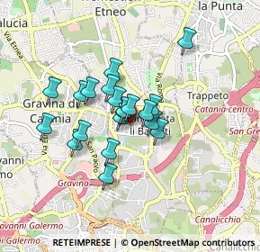 Mappa Via A. Marletta, 95030 Sant'Agata li Battiati CT, Italia (0.701)