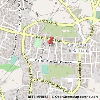 Mappa Via Cristoforo Colombo, 6, 95030 Sant'Agata li Battiati, Catania (Sicilia)