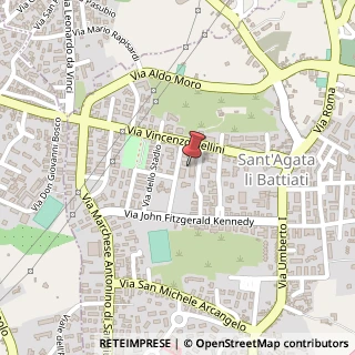 Mappa Via A. Marletta, 2, 95030 Sant'Agata li Battiati, Catania (Sicilia)