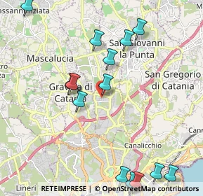 Mappa Via A. Marletta, 95030 Sant'Agata li Battiati CT, Italia (2.904)