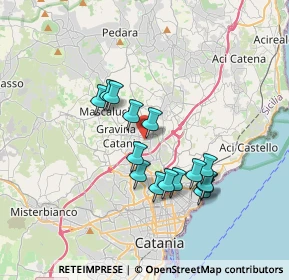 Mappa Via A. Marletta, 95030 Sant'Agata li Battiati CT, Italia (3.40933)