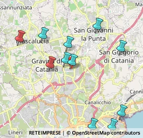 Mappa Via Alcide De Gasperi, 95030 Sant'Agata Li Battiati CT, Italia (2.54)