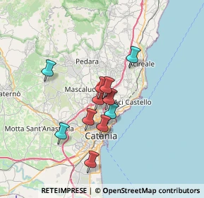 Mappa Via Duca degli Abruzzi, 95037 San Giovanni La Punta CT, Italia (5.78727)