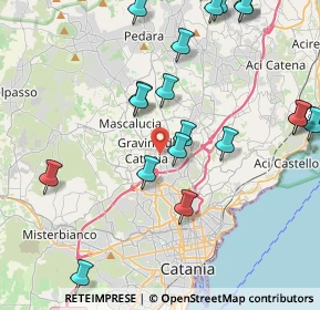 Mappa Via Leonardo Sciascia, 95030 Gravina di Catania CT, Italia (5.544)
