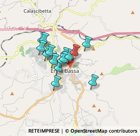 Mappa Via Pergusina, 94100 Enna EN, Italia (1.28533)