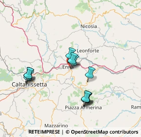 Mappa Via Pergusina, 94100 Enna EN, Italia (15.67)