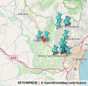 Mappa Via Giuseppe Parini, 95032 Belpasso CT, Italia (7.65)