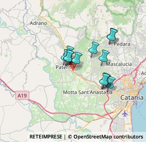 Mappa Via Giuseppe Parini, 95032 Belpasso CT, Italia (5.74786)