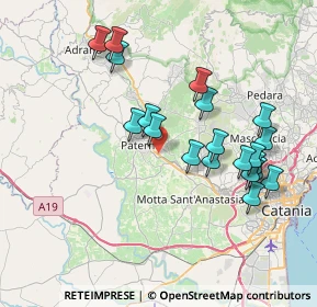 Mappa Via Giuseppe Parini, 95032 Belpasso CT, Italia (8.4175)