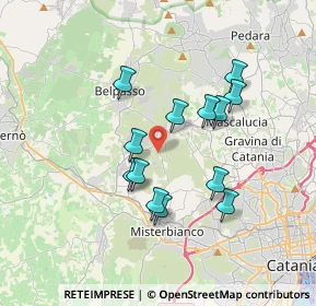 Mappa 95040 Camporotondo Etneo CT, Italia (3.45692)
