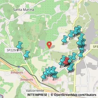 Mappa Strada Comunale Mulini, 95032 Belpasso CT, Italia (1.35517)