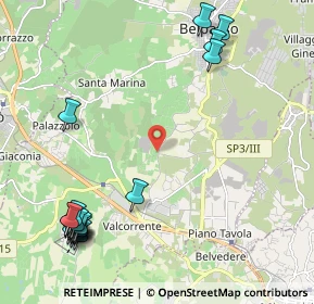 Mappa Strada Comunale Mulini, 95032 Belpasso CT, Italia (3.28)