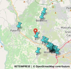 Mappa Strada Comunale Mulini, 95032 Belpasso CT, Italia (4.95529)