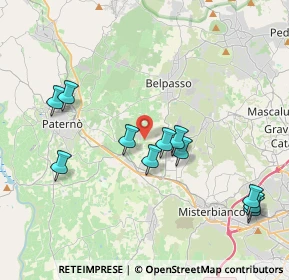 Mappa Strada Comunale Mulini, 95032 Belpasso CT, Italia (4.61636)