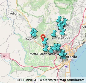 Mappa Strada Comunale Mulini, 95032 Belpasso CT, Italia (7.18)