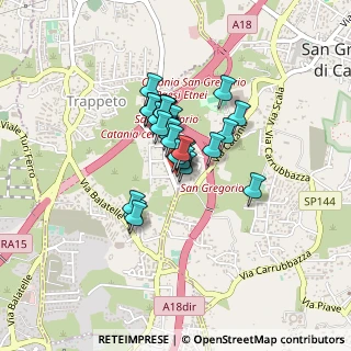 Mappa Via Catira, 95037 San Gregorio di Catania CT, Italia (0.28846)