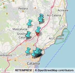 Mappa Via Catira, 95037 San Gregorio di Catania CT, Italia (3.981)