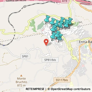 Mappa Contrada Vanelle, 94100 Enna EN, Italia (1.02929)