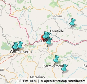 Mappa Contrada Vanelle, 94100 Enna EN, Italia (17.2)