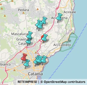 Mappa Via Antonello da Messina, 95027 San Gregorio di Catania CT, Italia (3.97077)