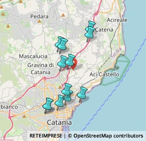 Mappa Via Antonello da Messina, 95027 San Gregorio di Catania CT, Italia (3.78083)