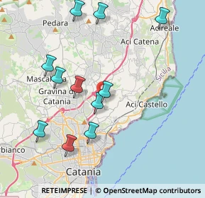 Mappa Via Antonello da Messina, 95027 San Gregorio di Catania CT, Italia (4.67636)