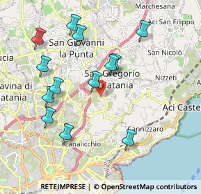 Mappa Via Antonello da Messina, 95027 San Gregorio di Catania CT, Italia (2.28)