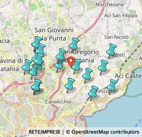 Mappa Via Antonello da Messina, 95027 San Gregorio di Catania CT, Italia (2.0115)