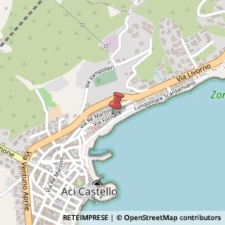 Mappa Via Fornace, 39, 95021 Aci Castello, Catania (Sicilia)