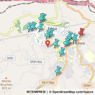 Mappa Via Spirito Santo, 94100 Enna EN, Italia (1.028)