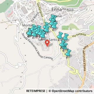 Mappa Via Spirito Santo, 94100 Enna EN, Italia (0.439)