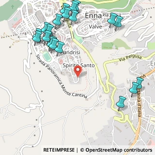 Mappa Via Spirito Santo, 94100 Enna EN, Italia (0.807)