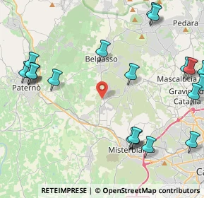 Mappa Contrada Gurne Bagiana, 95032 Belpasso CT, Italia (6.35)