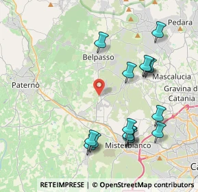 Mappa Contrada Gurne Bagiana, 95032 Belpasso CT, Italia (4.90267)