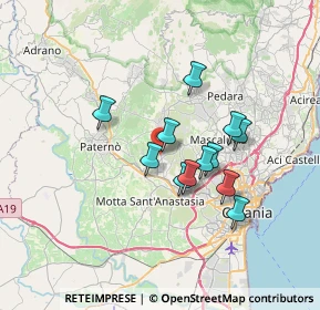Mappa Contrada Gurne Bagiana, 95032 Belpasso CT, Italia (6.20083)