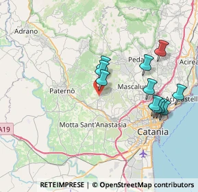 Mappa Contrada Gurne Bagiana, 95032 Belpasso CT, Italia (8.37909)