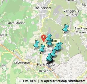 Mappa Contrada Gurne Bagiana, 95032 Belpasso CT, Italia (1.77)