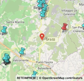 Mappa Contrada Gurne Bagiana, 95032 Belpasso CT, Italia (3.837)