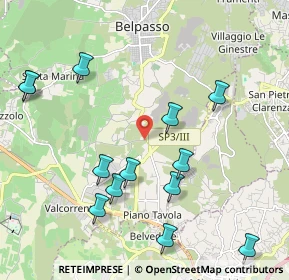 Mappa Contrada Gurne Bagiana, 95032 Belpasso CT, Italia (2.61923)