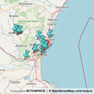 Mappa Via Teocrito, 95021 Aci Castello CT, Italia (14.22357)
