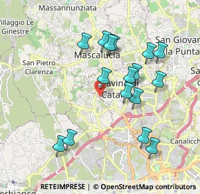 Mappa Via Salvo D'Acquisto, 95030 Nicolosi CT, Italia (2.08313)
