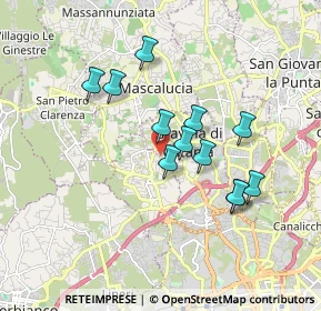 Mappa Via Salvo D'Acquisto, 95030 Nicolosi CT, Italia (1.69167)