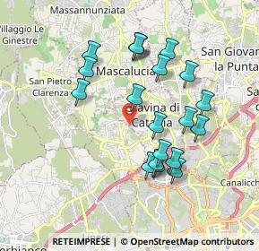 Mappa Via Salvo D'Acquisto, 95030 Nicolosi CT, Italia (1.9625)