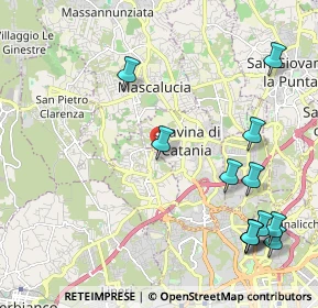 Mappa Via Salvo D'Acquisto, 95030 Nicolosi CT, Italia (2.9925)
