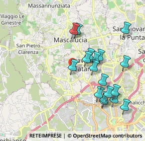 Mappa Via Salvo D'Acquisto, 95030 Nicolosi CT, Italia (2.20889)