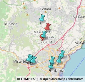 Mappa Via Salvo D'Acquisto, 95030 Nicolosi CT, Italia (4.65)
