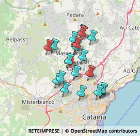 Mappa Via Salvo D'Acquisto, 95030 Nicolosi CT, Italia (3.14368)