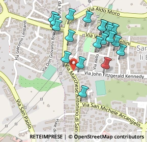 Mappa Via John Fitzgerald Kennedy, 95030 Sant'Agata Li Battiati CT, Italia (0.2815)