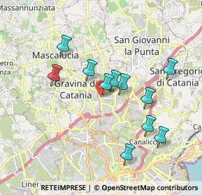 Mappa Via John Fitzgerald Kennedy, 95030 Sant'Agata Li Battiati CT, Italia (1.90273)