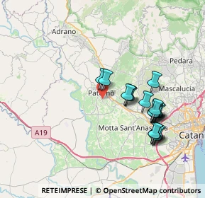 Mappa Via Palmanova, 95047 Paternò CT, Italia (8.15421)